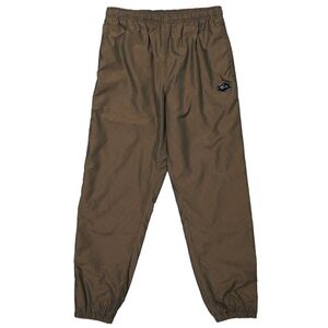 Lacoste Men's Water-Repellent Checkered Joggers Ankle Zipper Brown(6] XL New